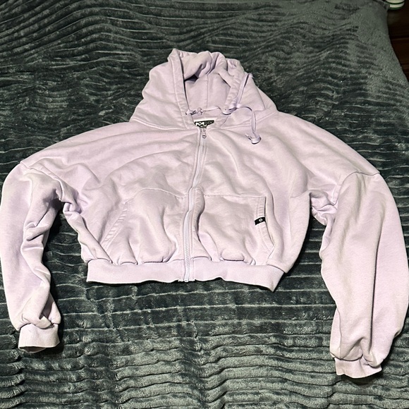 Popflex Lavender Zip Cloud Hoodie - Picture 5 of 5